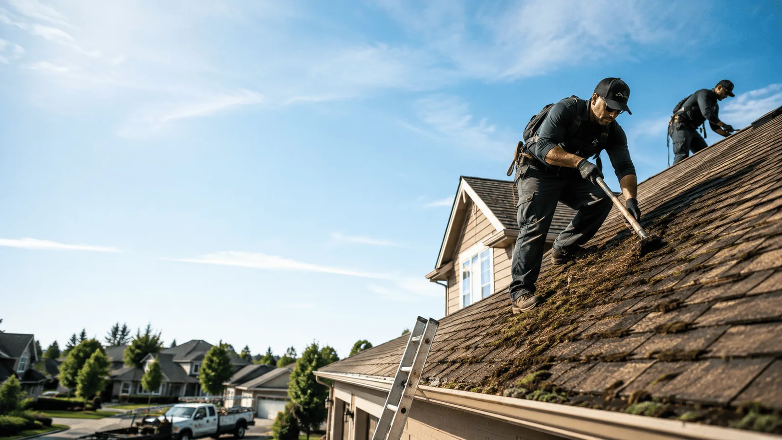 Roof Moss Removal in Ford, KS near me